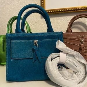 Brandon Blackwood kuei pony hair bag